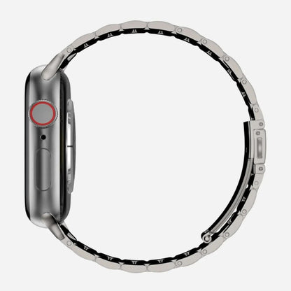 MillesTECband Apple Watch Gliederarmband "Arctica" MillesTEC