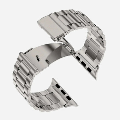 MillesTECband Apple Watch Gliederarmband "Arctica" MillesTEC