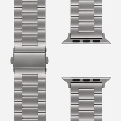 MillesTECband Apple Watch Gliederarmband "Arctica" MillesTEC