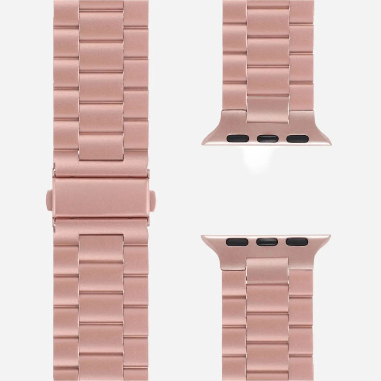 MillesTECband Apple Watch Gliederarmband "Arctica" MillesTEC