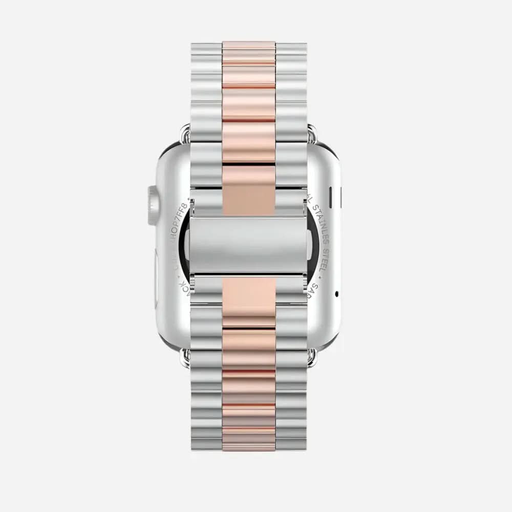 MillesTECband Apple Watch Gliederarmband "Arctica" MillesTEC