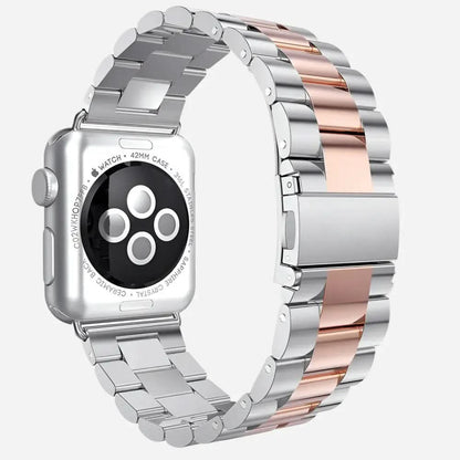 MillesTECband Apple Watch Gliederarmband "Arctica" MillesTEC