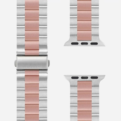 MillesTECband Apple Watch Gliederarmband "Arctica" MillesTEC