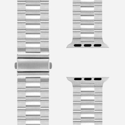 MillesTECband Apple Watch Gliederarmband "Arctica" MillesTEC