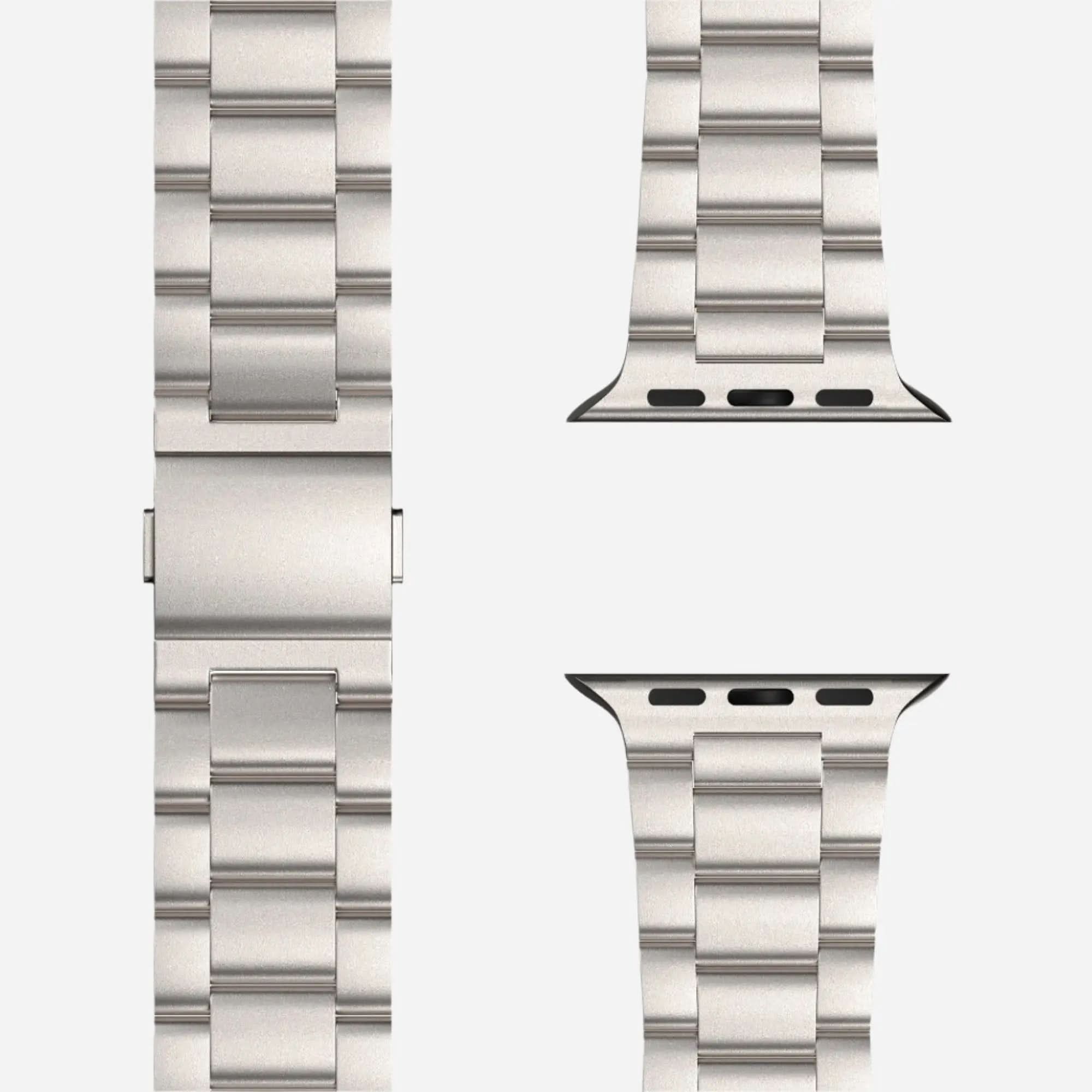 MillesTECband Apple Watch Gliederarmband "Flex" - MillesTEC