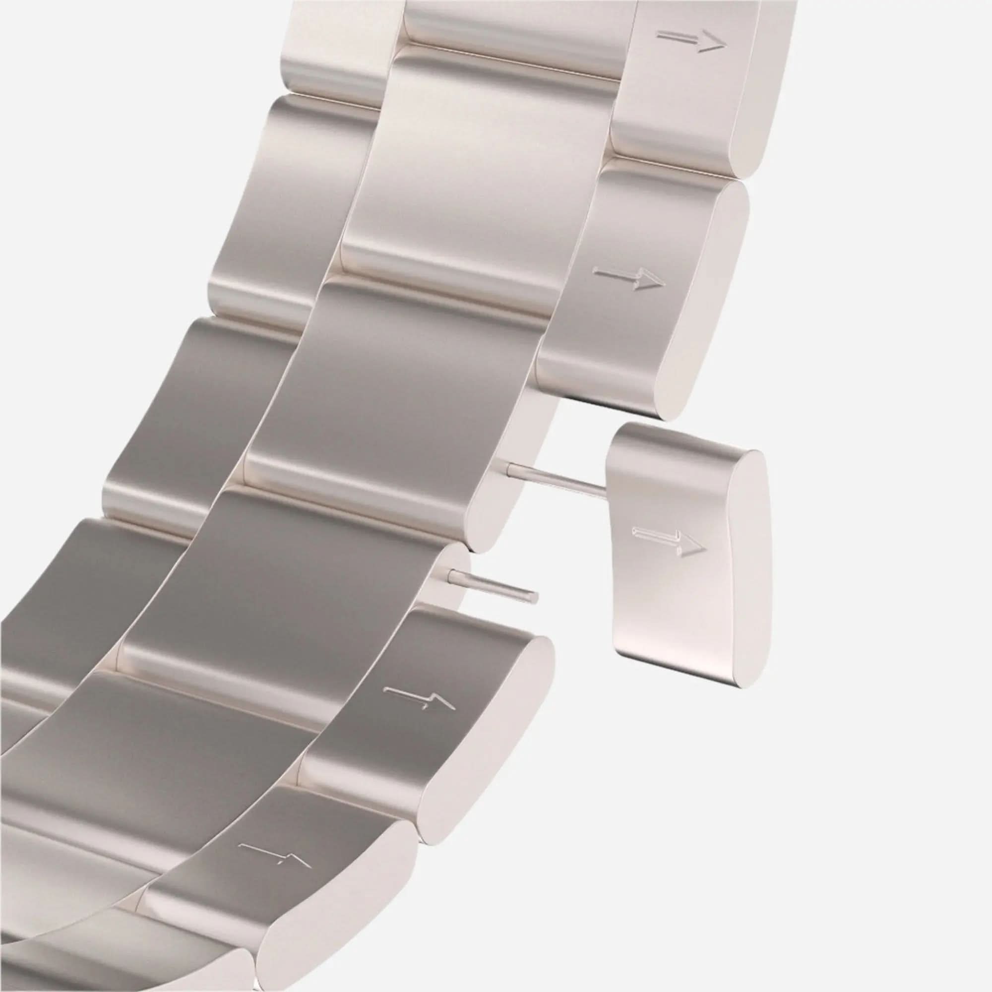 MillesTECband Apple Watch Gliederarmband "Flex" - MillesTEC