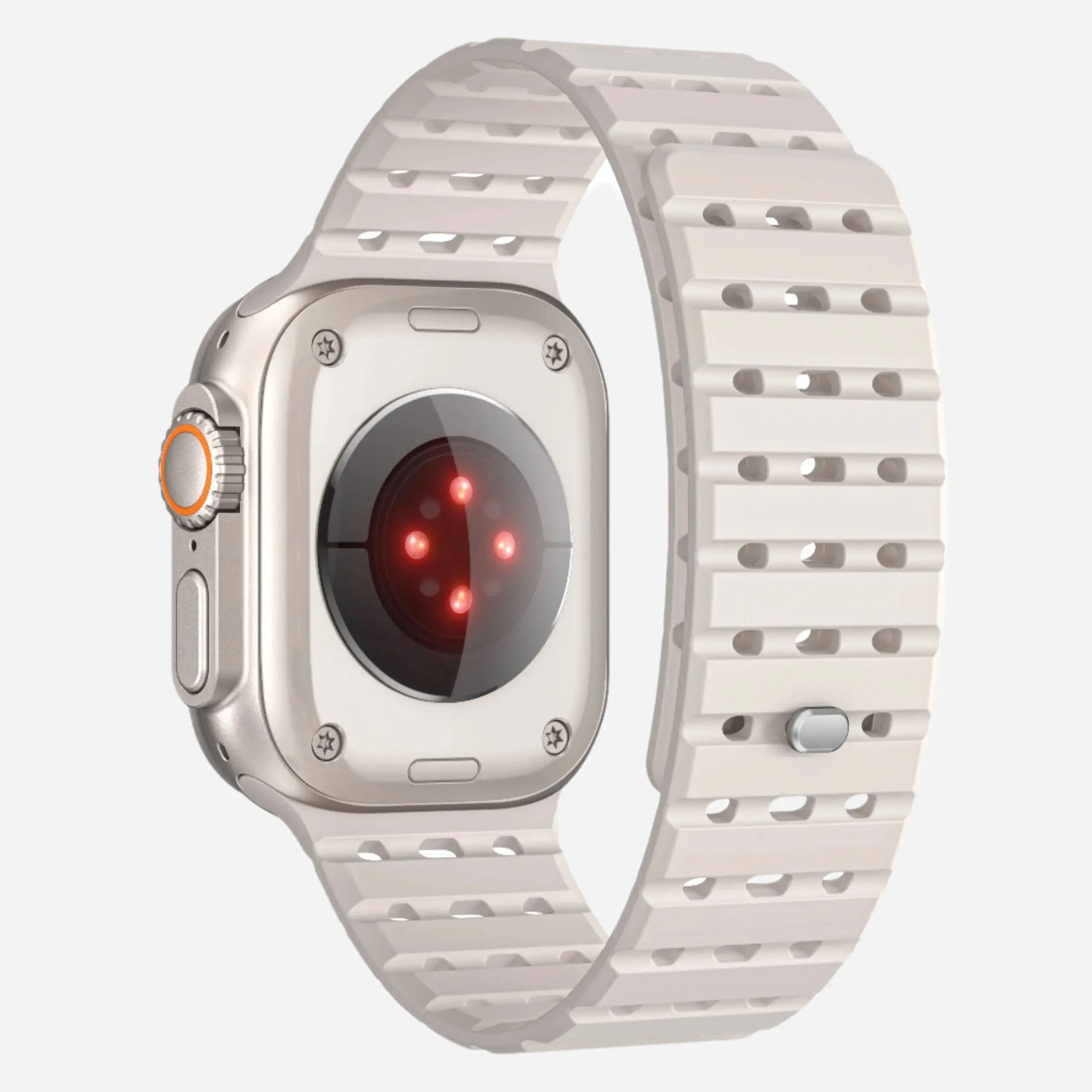 MillesTECband Apple Watch magnetisches Silikonarmband „Horizon“ - MillesTEC