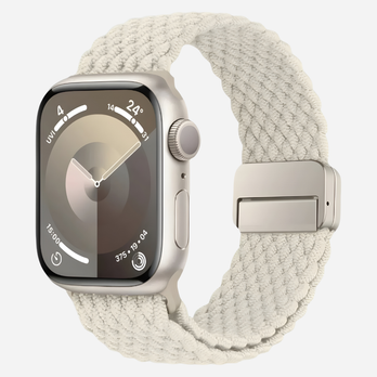 Bracelet tressé bandkult pour Apple Watch « Casual » avec fermoir magnétique