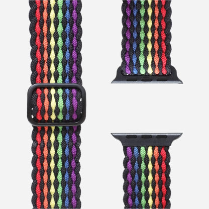 MillesTECband Apple Watch geflochtenes Flex Loop Pride Armband - MillesTEC