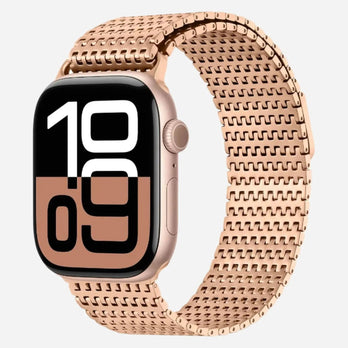 Bracelet pour Apple Watch Bandkult « Venture » en acier inoxydable