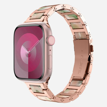 Bracelet à maillons pour Apple Watch Bandkult « Granite »