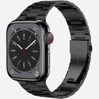 Bracelet à maillons en acier inoxydable Bandkult pour Apple Watch « Aventure »