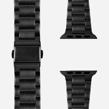 Bracelet à maillons en acier inoxydable Bandkult pour Apple Watch « Aventure » – zweite Ansicht