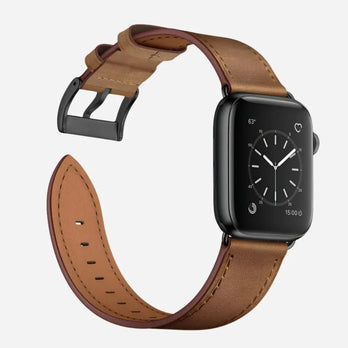 Bracelet en cuir Bandkult pour Apple Watch « Premium » – zweite Ansicht