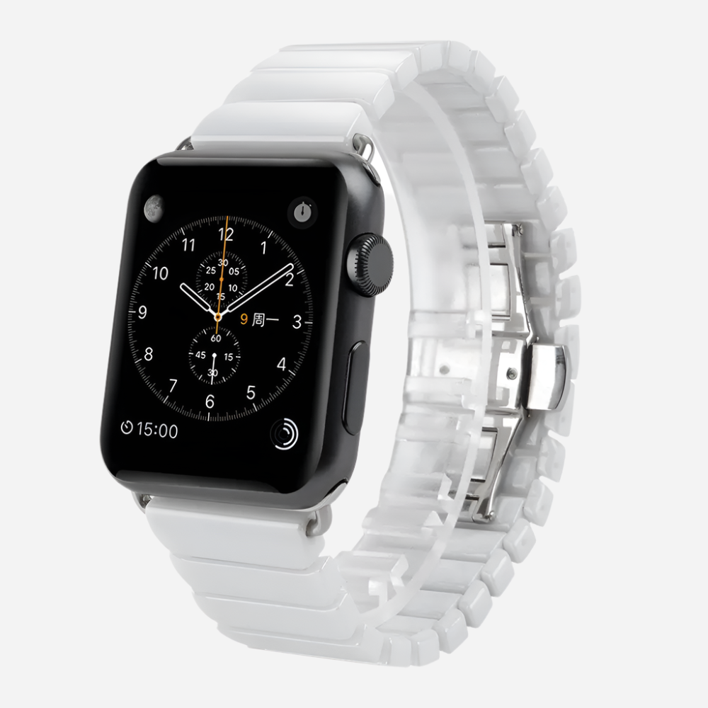 MillesTECband Apple Watch Gliederarmband Keramik MillesTEC