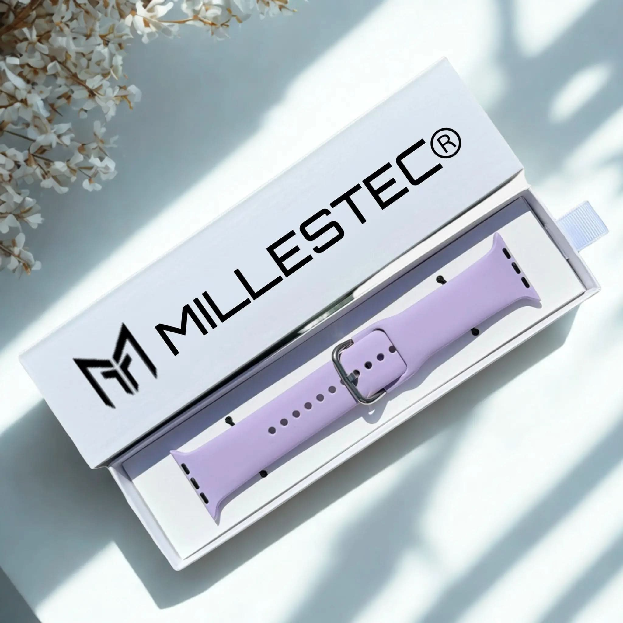 MillesTECband Apple Watch Silikonarmband "Vivid" MillesTEC