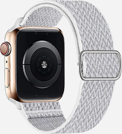 MillesTECband W Texture Nylon Apple Watch Armband Elastisches Band - 42/41/40/38 mm - Roségold MillesTEC