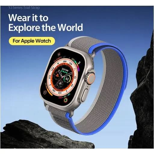 Dux Ducis YJ Nylon Apple Watch Armband Klettverschluss MillesTEC