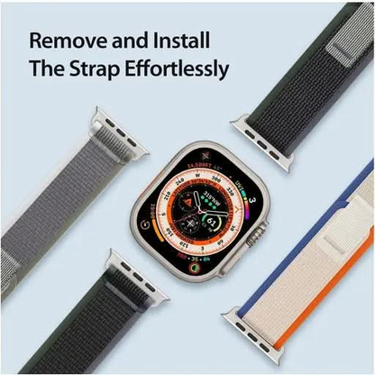 Dux Ducis YJ Nylon Apple Watch Armband Klettverschluss MillesTEC