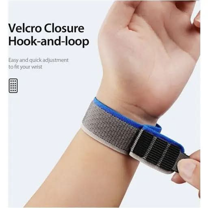 Dux Ducis YJ Nylon Apple Watch Armband Klettverschluss MillesTEC