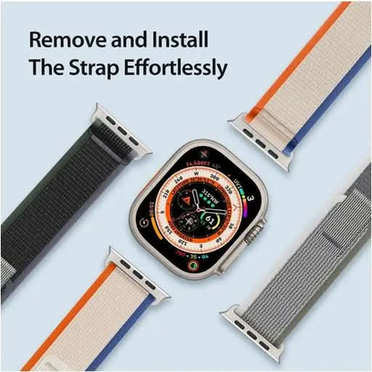 Dux Ducis YJ Nylon Apple Watch Armband Klettverschluss MillesTEC