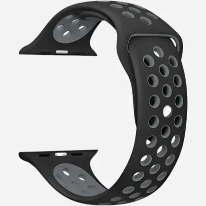 bandkult Sport Plus Silikon Apple Watch Armband Drückerschließe bandkult