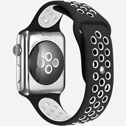 bandkult Sport Plus Silikon Apple Watch Armband Drückerschließe bandkult