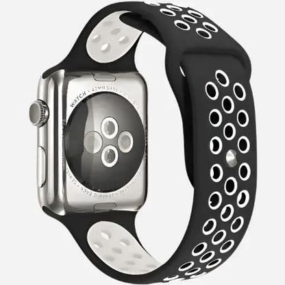 bandkult Sport Plus Silikon Apple Watch Armband Drückerschließe bandkult