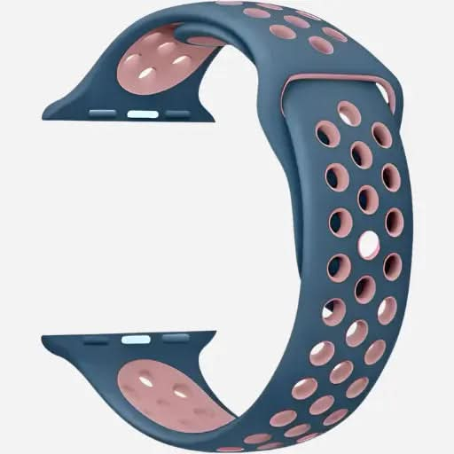 bandkult Sport Plus Silikon Apple Watch Armband Drückerschließe bandkult
