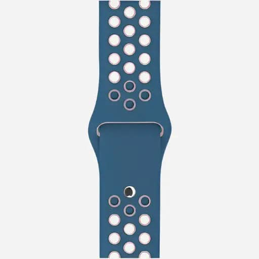 bandkult Sport Plus Silikon Apple Watch Armband Drückerschließe bandkult