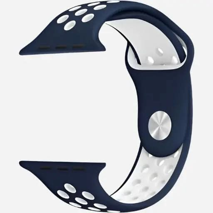 bandkult Sport Plus Silikon Apple Watch Armband Drückerschließe bandkult