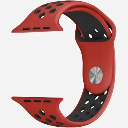 bandkult Sport Plus Silikon Apple Watch Armband Drückerschließe bandkult