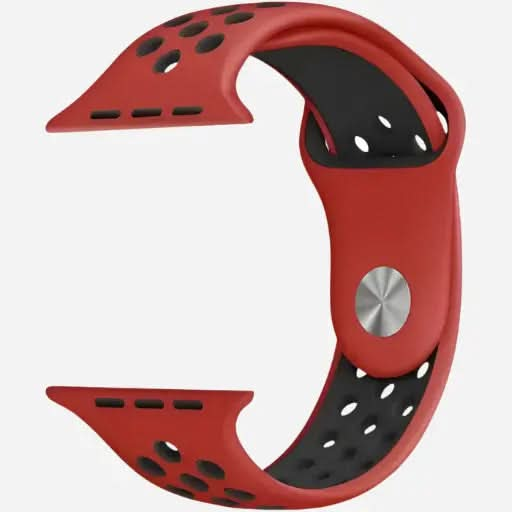 bandkult Sport Plus Silikon Apple Watch Armband Drückerschließe bandkult