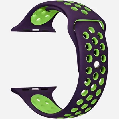 bandkult Sport Plus Silikon Apple Watch Armband Drückerschließe bandkult