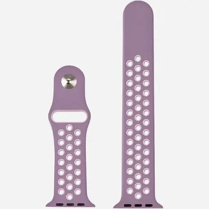 bandkult Sport Plus Silikon Apple Watch Armband Drückerschließe bandkult