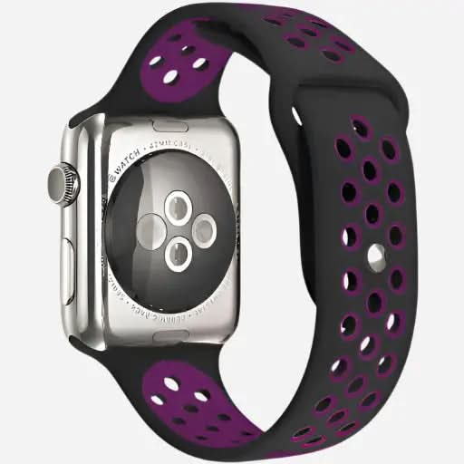 bandkult Sport Plus Silikon Apple Watch Armband Drückerschließe bandkult