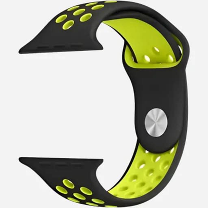 bandkult Sport Plus Silikon Apple Watch Armband Drückerschließe bandkult