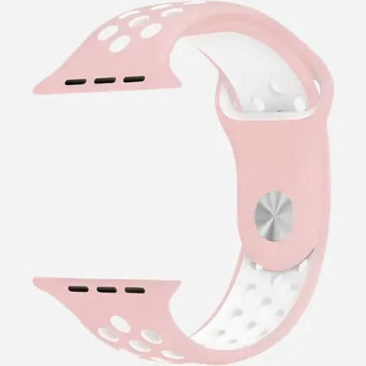 bandkult Sport Plus Silikon Apple Watch Armband Drückerschließe bandkult