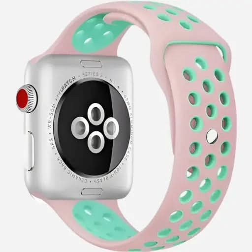 bandkult Sport Plus Silikon Apple Watch Armband Drückerschließe bandkult