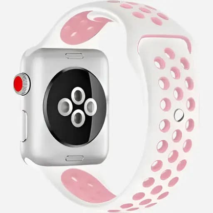 bandkult Sport Plus Silikon Apple Watch Armband Drückerschließe bandkult