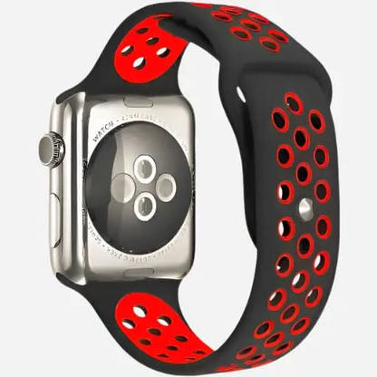 bandkult Sport Plus Silikon Apple Watch Armband Drückerschließe bandkult