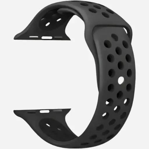 bandkult Sport Plus Silikon Apple Watch Armband Drückerschließe bandkult