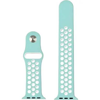 bandkult Sport Plus Silikon Apple Watch Armband Drückerschließe bandkult