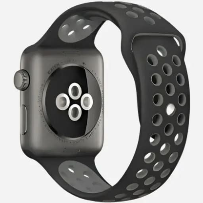 bandkult Sport Plus Silikon Apple Watch Armband Drückerschließe bandkult