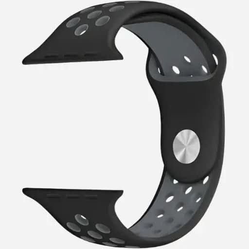 bandkult Sport Plus Silikon Apple Watch Armband Drückerschließe bandkult