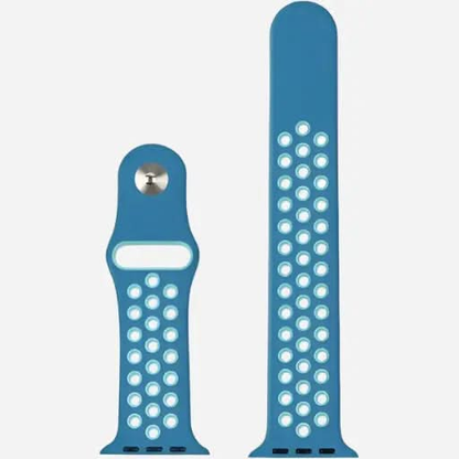 bandkult Sport Plus Silikon Apple Watch Armband Drückerschließe bandkult