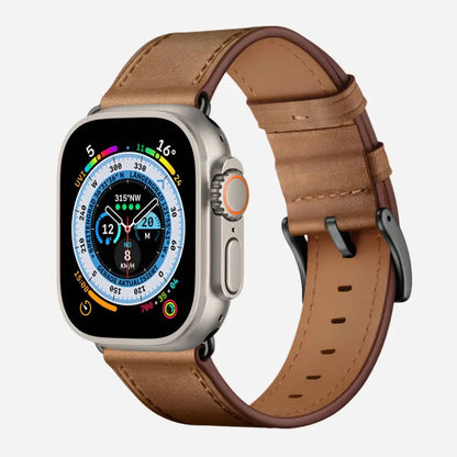 Italiano Apple Watch Ultra Lederarmband - MillesTEC