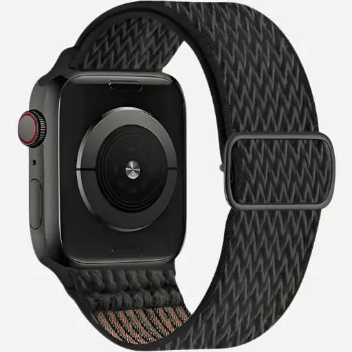 bandkult W Texture Nylon Apple Watch Armband Elastisches Band bandkult