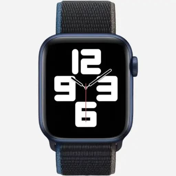 Bracelet en nylon pour Apple Watch 38–49 mm – Tissé avec fermeture Velcro | bandkult® | Couleurs variées – Compatible avec les séries 1 à 11, SE (1re à 3e génération), Ultra, Ultra 2 et Ultra 3 – zweite Ansicht