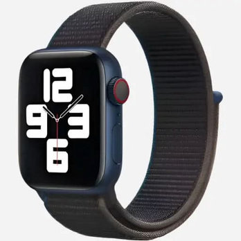 Bracelet en nylon pour Apple Watch 38–49 mm – Tissé avec fermeture Velcro | bandkult® | Couleurs variées – Compatible avec les séries 1 à 11, SE (1re à 3e génération), Ultra, Ultra 2 et Ultra 3